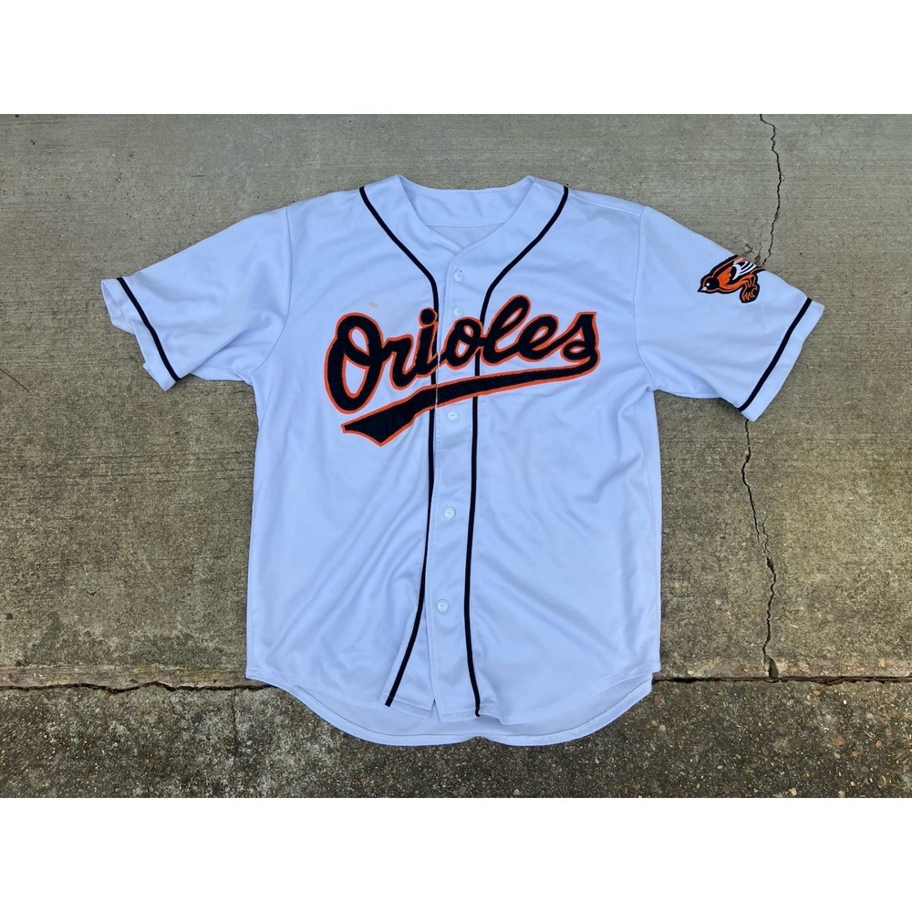 Vintage Baltimore Orioles Charles Johnson Signed Teal Majestic Jersey Sz Large - Picture 5 of 7